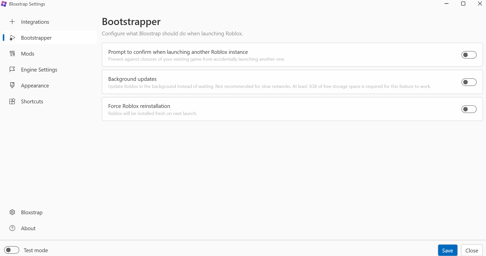 Bloxstrap alternative launcher
