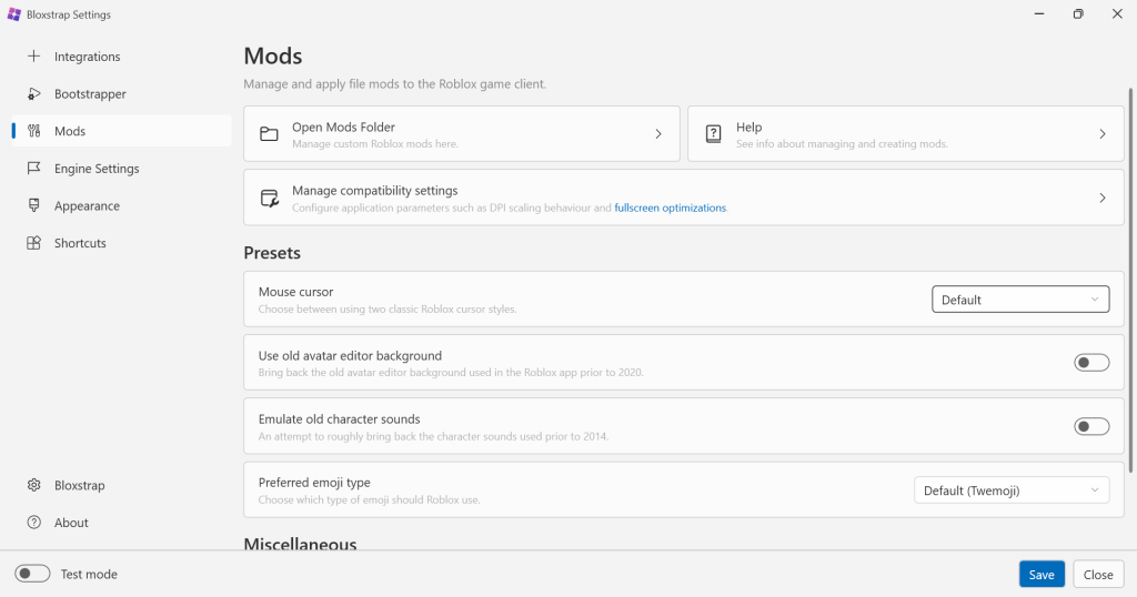 How to Install Bloxstrap Mods Menu (with Images) | Custom Mods, Cursors, Fonts, Sound, Textures and Much More in Roblox - Complete Guide 2026 1 Bloxstrap mods