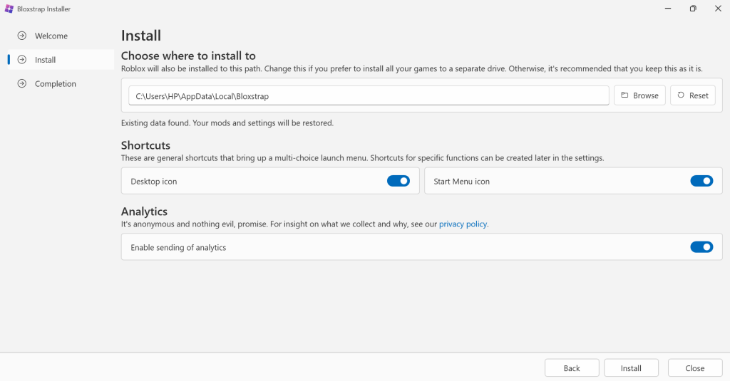 How to install bloxstrap on pc