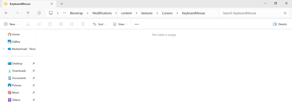 How to Install Bloxstrap Mods Menu (with Images) | Custom Mods, Cursors, Fonts, Sound, Textures and Much More in Roblox - Complete Guide 2026 11 Installing custom mouse cursor mod in Bloxstrap